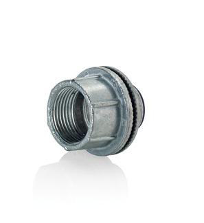 Product image for Hub conduit IMC/rigid conduit threaded zinc 1"