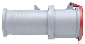 Product image for Connector pin & sleeve 3-pole 63A 380-415V red