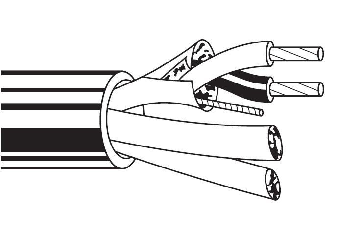 Product image for BELDEN 88777 002 1000 WIRE #22G 3PR SHIELDED 7X30STR PLENUM 1000FT REEL