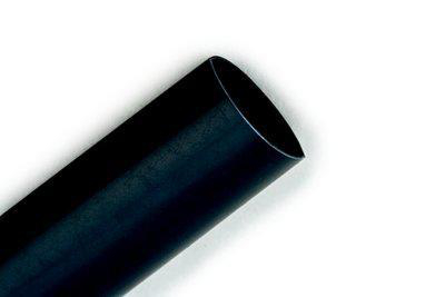 Product image for Heat-shrink tubing 2:1 polyolefin black 1/2x48in