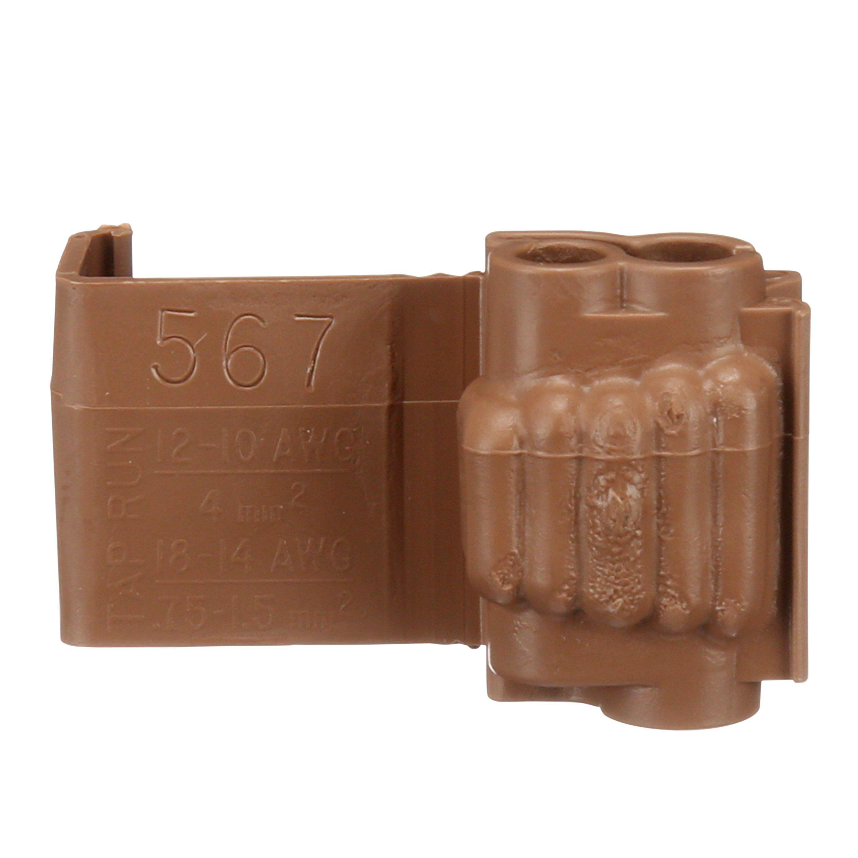 MMM 567-BOX 7000057710 CONNECTOR INSULATOR BROWN 18-14AWG 100/BX