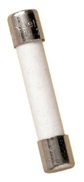 Product image for MERSEN GAB12 FUSE MINIATURE 12A 250VAC ELECTRONIC CERAMIC FAST ACT 1/4" X 1-1/4"