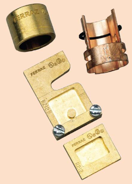 MERSEN J646 REDUCER FUSE CLASS J 600A TO 400A 600V REJECTION TYPE