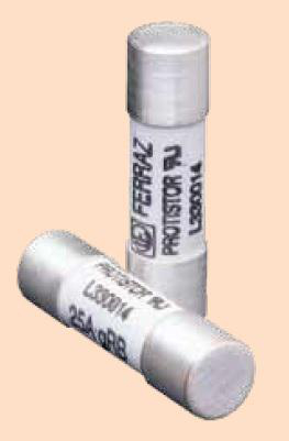 Product image for High-Speed Cylindrical Fuse Protistor® Size 10x38 gR 690VAC IEC 16A