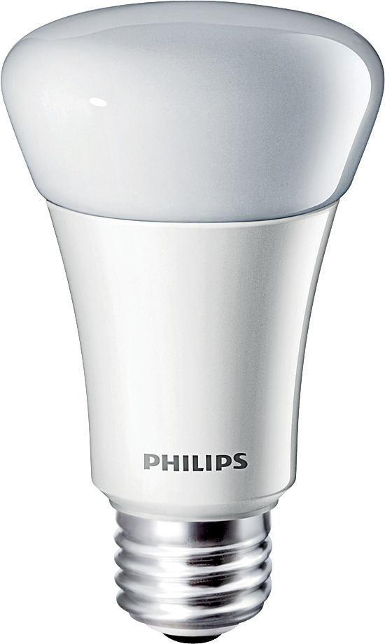 Product image for Lamp LED A19 8W E26 120V 2700K 470 lumen dim.