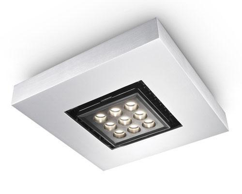 Product image for Frame eW Downlight bezel module brush aluminium