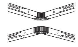 Product image for Connector bended for 6101 serie black