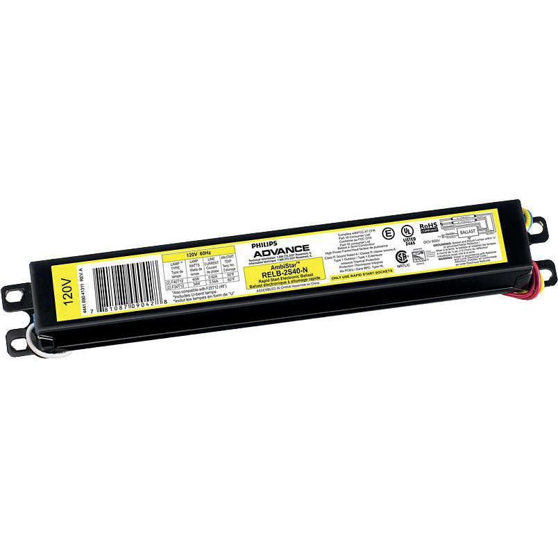ADVBAL ICN2S40N35M 199414 BALLAST 2LAMP F40T12 RS 120V- 277V