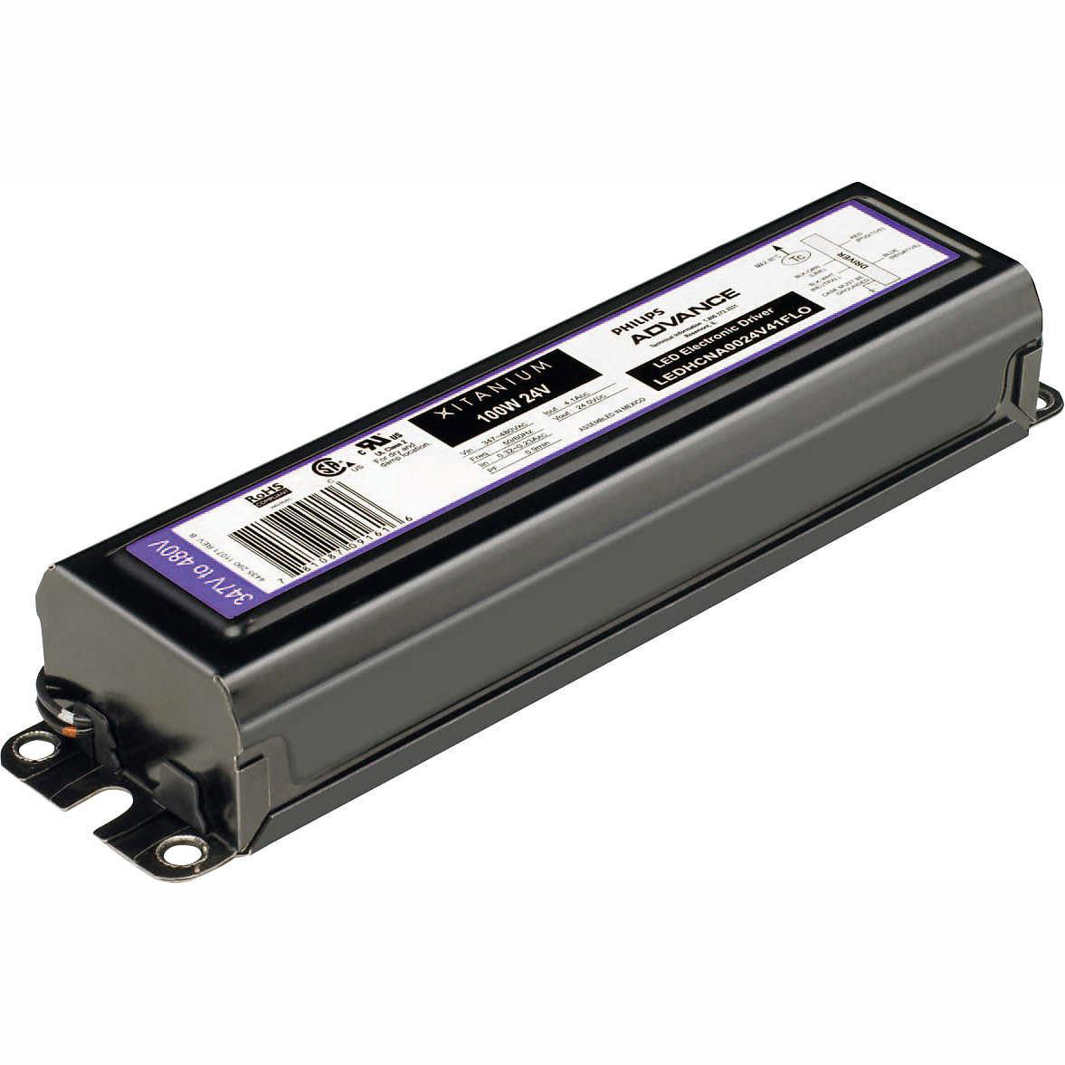 Product image for Driver LED electronic 100W 4.1A-24V 347/480V 50/60Hz