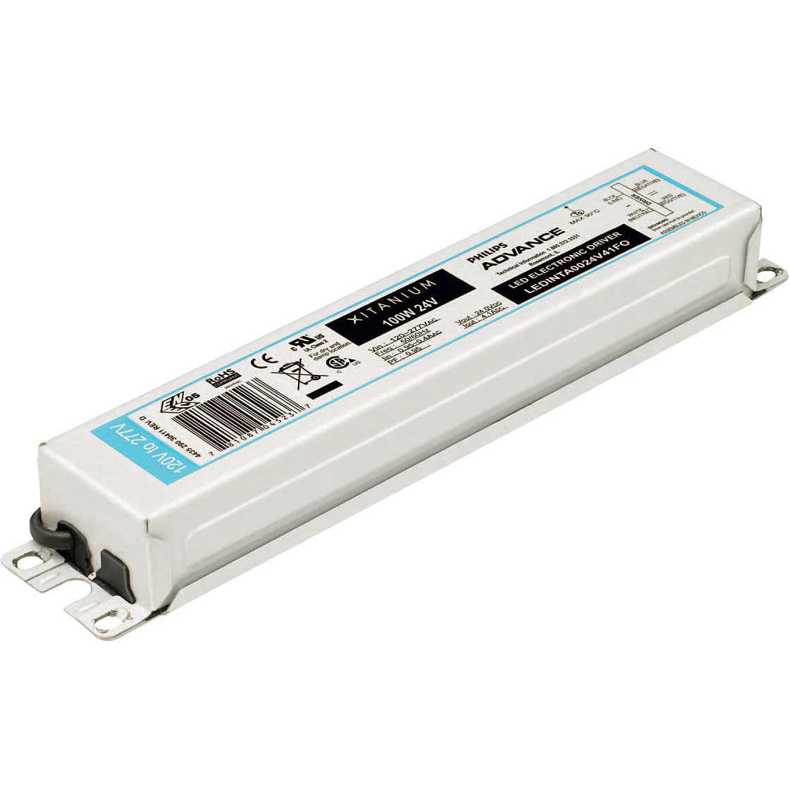 Product image for Driver LED electronic 60W 0.10-5.0A-12V 120/277V 50/60Hz