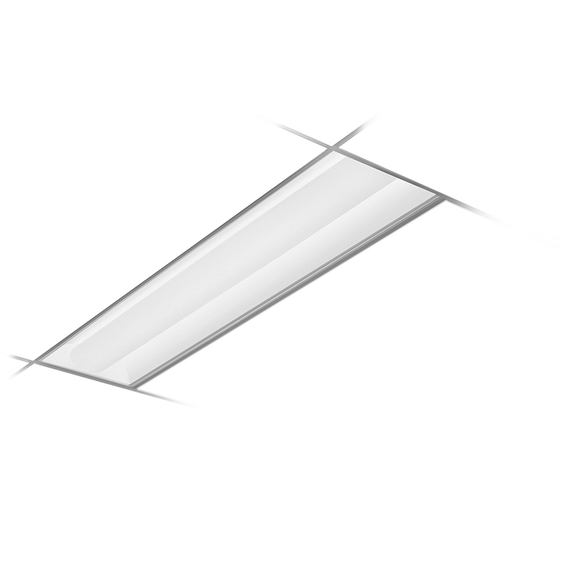 Product image for Troffer LED T-grid 120/277V 3800 lumens 4000K 48" w/acrylic lens