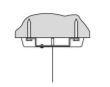 Product image for LEDALI 300ZA13W FITTING NON POWER CANOPY