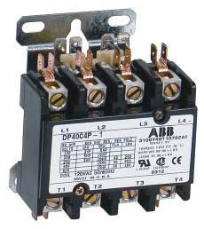 Product image for Contactor definite purpose non-reversing 4P 4NO 24VAC 30AMP