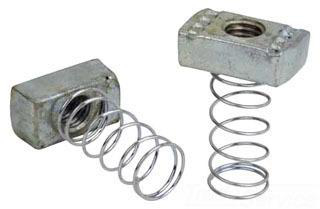 Product image for Nut spring metric elec-galvanized 6mm 100qty