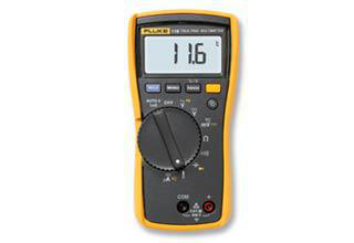 Product image for Multimeter compact TRMS digital HVAC CATIII 600v