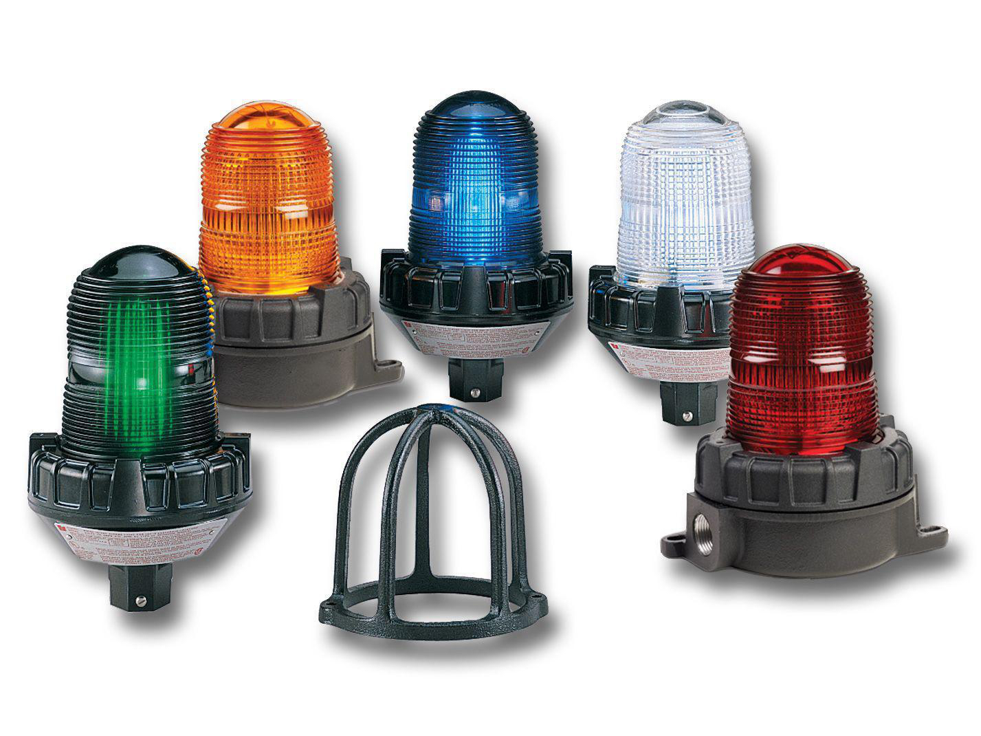 Product image for Light strobe warning light 0.35A 120VAC blue