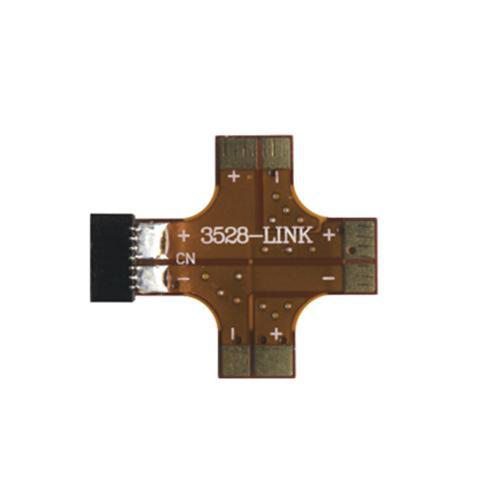 Product image for X-Connector blank f/single colour indoor LED tape light 24V 1x1-1/4"
