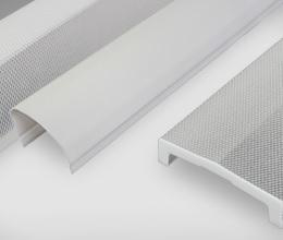 Product image for Fixture wrap fluorescent acrylic clear 40W 48-1/2"