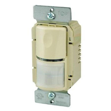 Product image for Wall switch occupancy sensor PIR 0-1200W 120/277V ivory