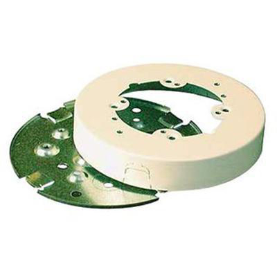 Product image for Fan box solid base single-channel steel ivory
