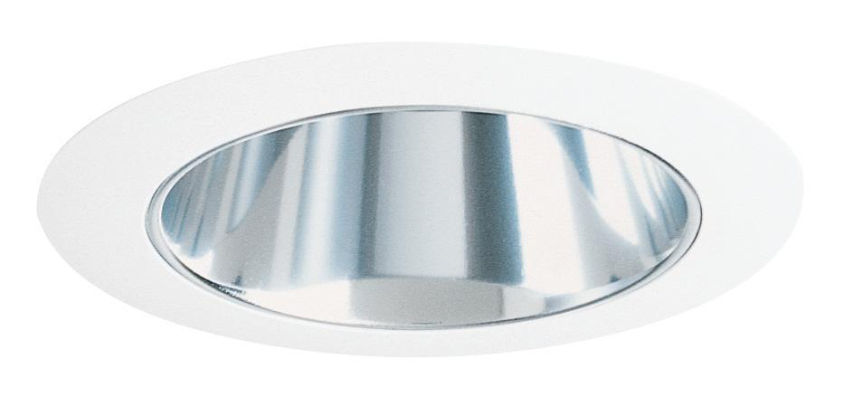 Product image for Trim adjustable cone gold alzak reflect 4in wh