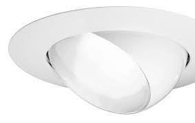 Product image for Trim ring eyeball 5in white