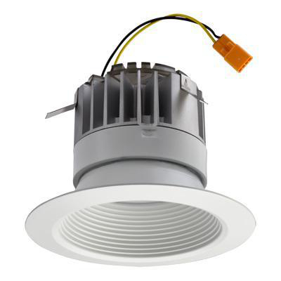 Product image for Downlight LED 10.6W 120V 3000K 620 lumens 4" baffle oil-rubbed bronze