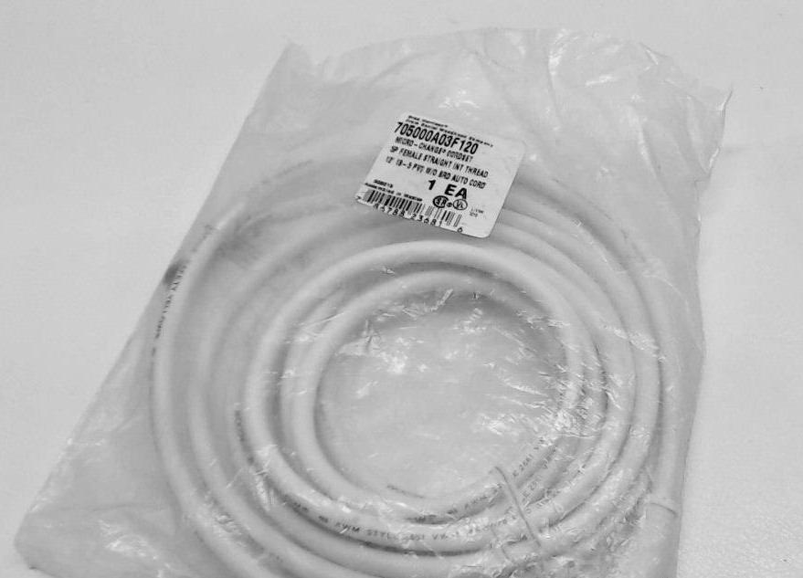 Product image for Cordset 5-pole female automotive 18/5AWG PVC 12'