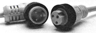 Product image for Cordset 5-pole double end straight male-female 18AWG 6'