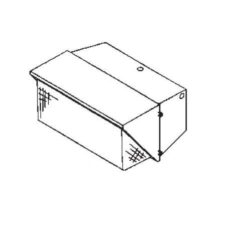 Product image for Wall pack MH 400W E39 120/347V clear