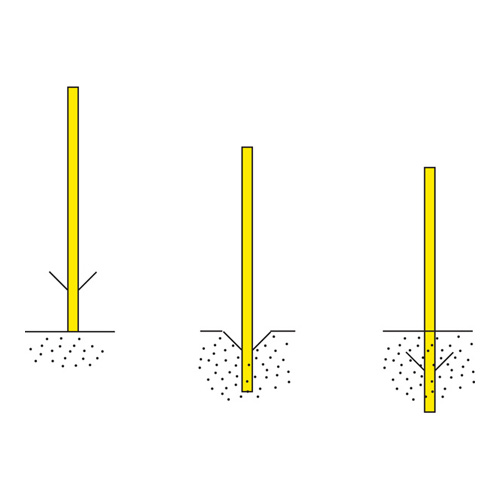 Product image for BradyStake Warning Stake Anchors