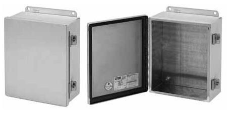 Product image for Enclosure wall mount aluminium NEMA12 12x10x6in