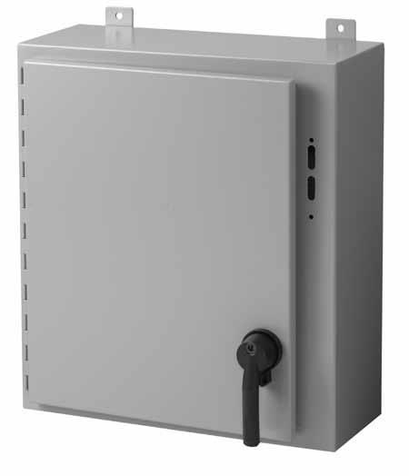 Product image for Enclosure wall disconnect 24x26x10" NEMA 12