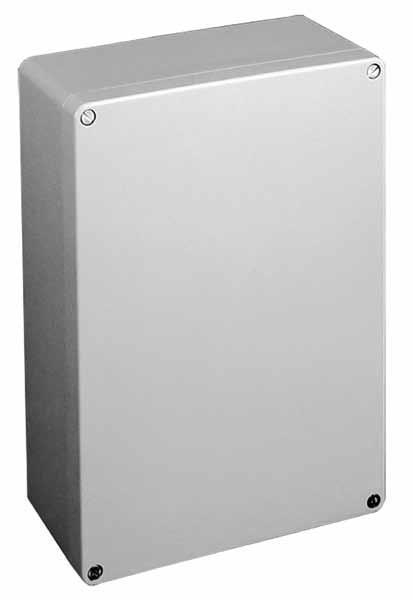 Product image for Enclosure wall mnt alu grey NEMA4X 4.57x2.8x2in