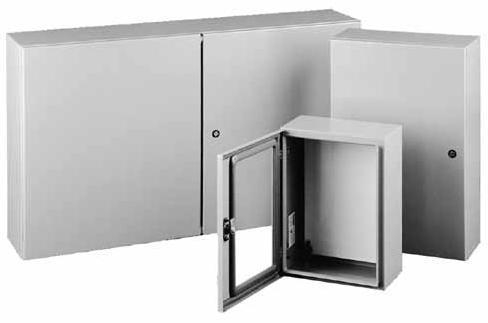 Product image for NVENT_HOFFMAN CSD16126 CONCEPT ENCLOSURE 16X12X6 SINGLE DOOR WALL MOUNT E4 E12