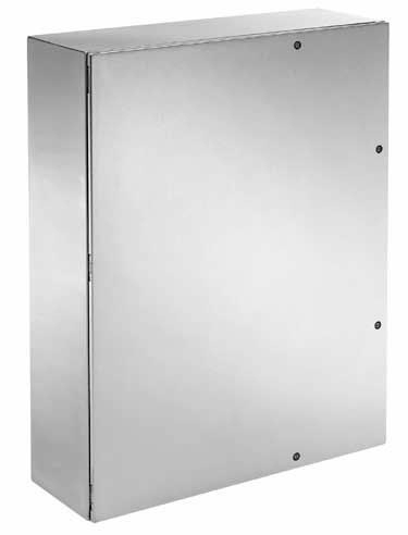 Product image for Enclosure wall mount 304 ss NEMA4X 48x36x10in