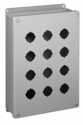 Product image for NVENT_HOFFMAN E1PBGSS PB 1HOLE ENCLOSURE