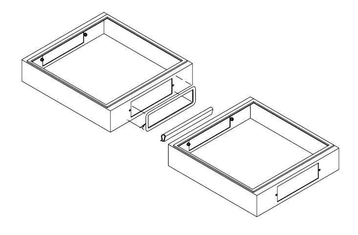 Product image for Base solid joining 100mm side-to-side Natural