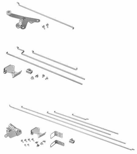 Product image for Door slave kit steel mechanical interlock