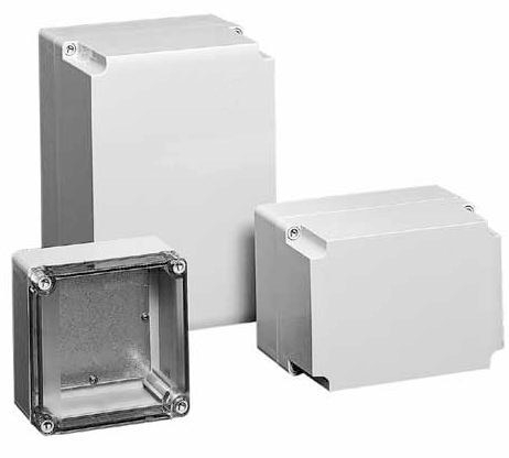 Product image for Enclosure flush mnt pc grey N4X 6.65x6.65x3.62in