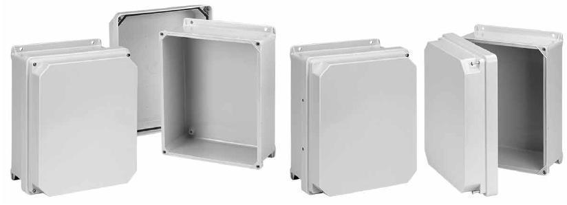 Product image for Enclosure wal mount fiberglass 12x10x6.37" 4X