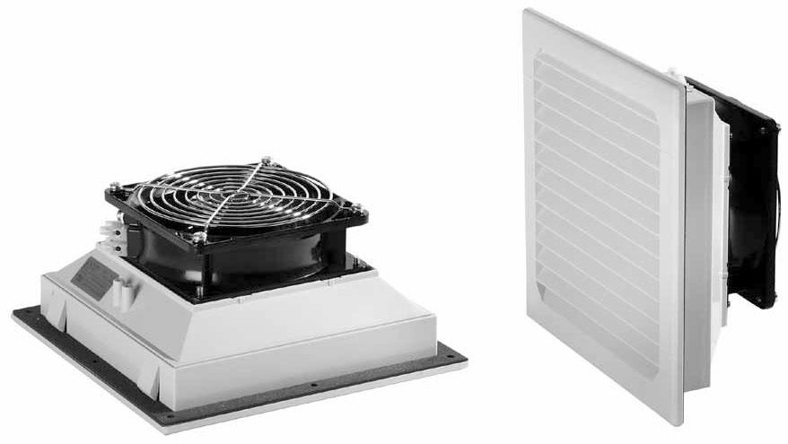 Product image for Grille kit exhaust plastic housing light grey