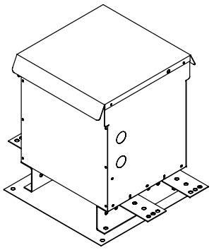 Product image for Kit enclosure mounting wall/ceiling NH3 encl