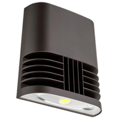 Product image for Wallpack LED 40W 347V 5000K 4079 lumens dark bronze