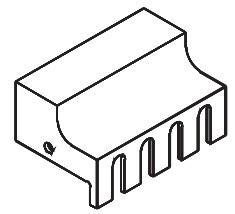 Product image for Cover terminal for fused secondary terminals