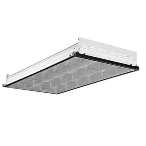 Product image for Troffer T8 3x32W 120/277V 8550 lumens grid 18 cells 2x4'