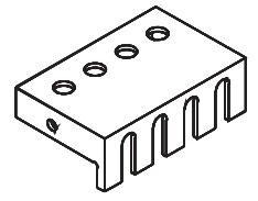 Product image for Cover terminal for unfused pri/sec terminals