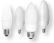 Product image for Lamp CFL T2 candle E12 2700K 5W