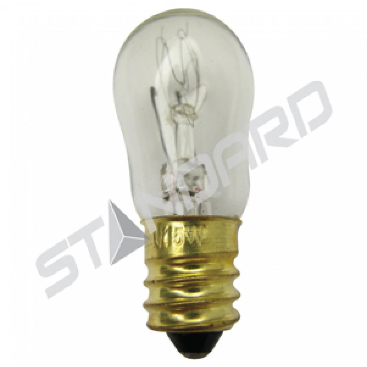 Product image for Lamp miniature INC S6 10W E12 125V 0.08A clear