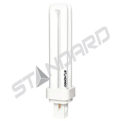 Product image for Lamp compact fluorescent 2D 18W G24d-2 3500K opal